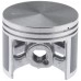 Kit cilindru drujba Stihl 440, 044 - Bolt 10mm - 50mm Titanikel, Piston cu teflon (Terra Motors)
