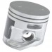 Kit cilindru drujba Stihl 441 50mm Titanikel, Piston cu teflon (Terra Motors)