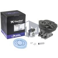 Kit cilindru drujba Stihl 441 50mm Titanikel, Piston cu teflon (Terra Motors)