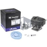Kit cilindru drujba Stihl 460, 046 52mm Titanikel, Piston cu teflon (Terra Motors)