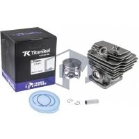 Kit cilindru drujba Stihl 461 52mm Titanikel, Piston cu teflon (Terra Motors)