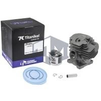 Kit cilindru drujba Stihl 462 52mm Titanikel, Piston cu teflon (Terra Motors)