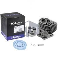 Kit cilindru drujba Stihl 881 60mm Titanikel, Piston cu teflon (Terra Motors)