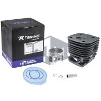 Kit cilindru masina de debitat Husqvarna K1260 60mm Titanikel, Piston cu teflon (Terra Motors)