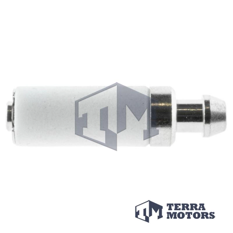Filtru benzina drujba Stihl 8.3mm - Alb - Metalic (Italia)