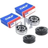 Rulment cu simering drujba Husqvarna 136, 137, 141, 142, 235, 236, 240 - Set 2 buc - Skf