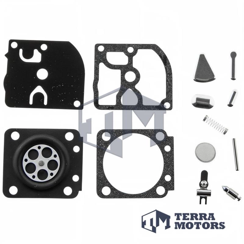 Kit reparatie carburator motocoasa Stihl FS 120, FS 200, FS 250, FS 300, FS 350, FS 400, FS 450, FS 480, FR 400, FR 450, FR 480 Zama - Complet 
