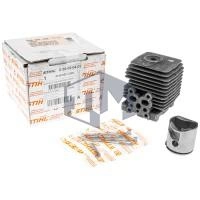 Kit cilindru motocoasa Stihl FS 55 2-MIX, FS 38 2-MIX, FS 45 2-MIX, FS 46 2-MIX - M10 - 34mm (Original)